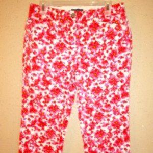 LAND END PANT, SLANKS,CROPPED,PATTERN